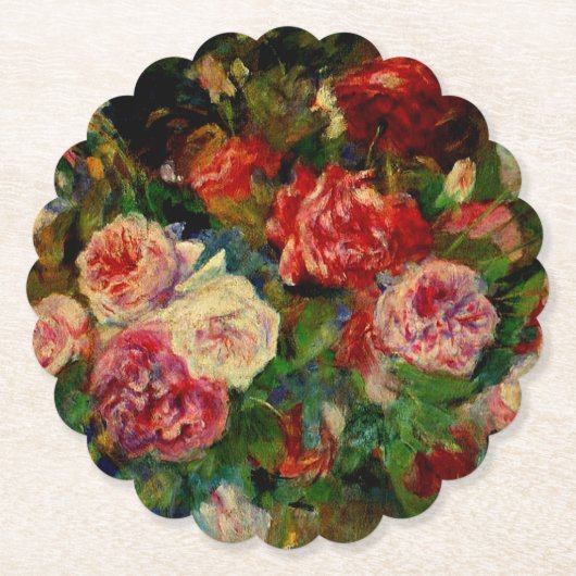 Renoir - Rosen, Untersetzer (Vorderseite)
