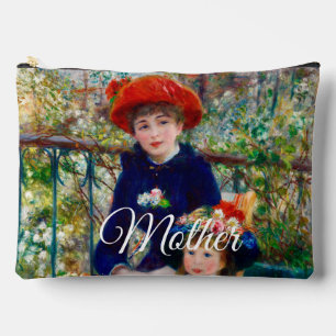 Renoir’s Mutter und Kind Druck Cut Sew Bag Zubehörtasche