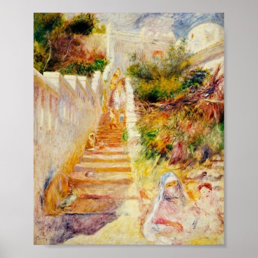 Renoir, Schritte in Algier Poster (Vorne)