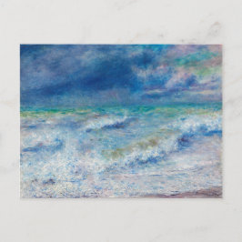 Renoir Seascape. Blue nautical impressionism. See Postkarte