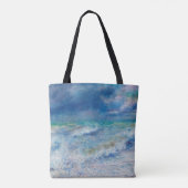 Renoir Seascape. Blue nautical impressionism. See Tasche (Rückseite)