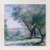 Renoir - Sicht auf Mourillon Puzzle (Vertikal)