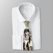 Renoir - Skater in Bois de Boulogne-1868 Krawatte (Gebunden)