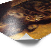 Renoir Sleeping Chat Print Fotodruck (Ecke)