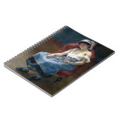 Renoir Sleeping Girl Cat Painting Notizblock (Linke Seite)