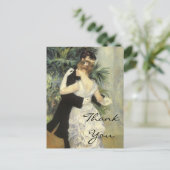 Renoir-Stadttanz Postkarte (Stehend Vorderseite)