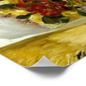 Renoir - Stillleben mit Bouquet Poster (Ecke)