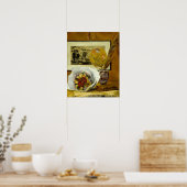 Renoir - Stillleben mit Bouquet Poster (Küche)