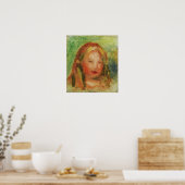 Renoir - Studie des Kopfes des Kindes (Coco) Poster (Küche)