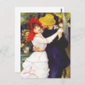 Renoir Tanz Bougival Postcard Postkarte (Vorne/Hinten)