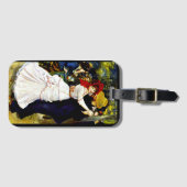 Renoir - Tanz im Bougival Gepäckanhänger (Vorderseite (Horizontal))