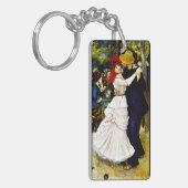 Renoir - Tanz im Bougival Schlüsselanhänger (Vorderseite links)