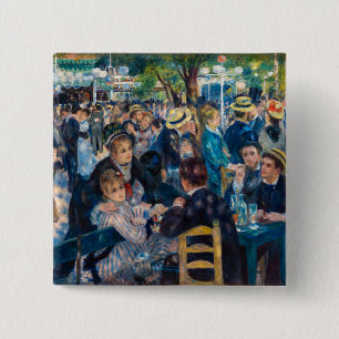 Renoir - Tanz im Le Moulin de la Galette Button