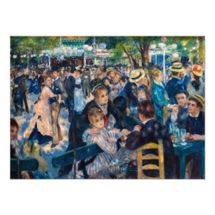Renoir - Tanz im Le Moulin de la Galette Fotodruck