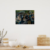 Renoir - Tanz im Le Moulin de La Galette Poster (Küche)