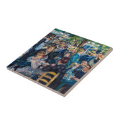 Renoir - Tanz im Moulin de la Galette Fliese (Seite)