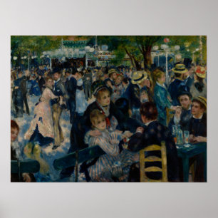Renoir - Tanz im Moulin de la Galette Poster