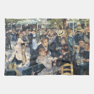 Renoir Tanz im Moulin de la Galette Vintage Geschirrtuch
