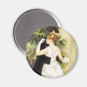 Renoir-Tanz im Stadtmagnet Magnet (Vorderseite/Rückseite)