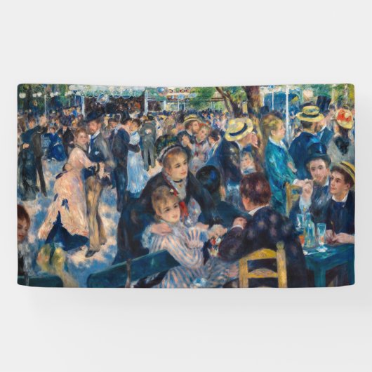 Renoir - Tanz in Le Moulin de la Galette Banner (Horizontal)