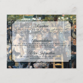 Renoir-Tanz in Le Moulin de la Galette Begleitkarte