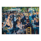 Renoir - Tanz in Le Moulin de la Galette Fotodruck (Vorne)