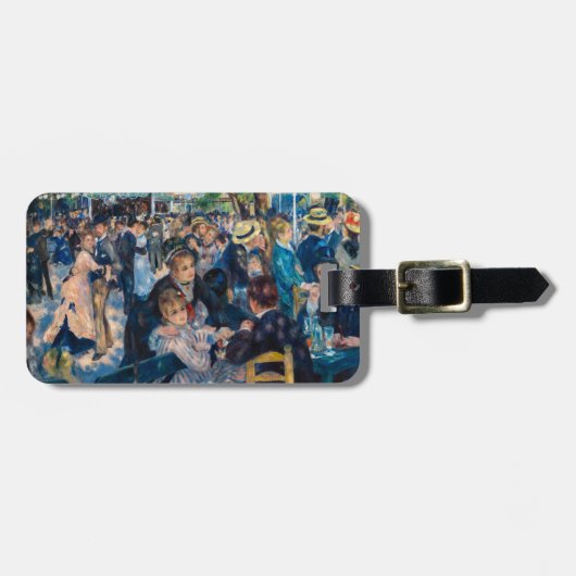 Renoir - Tanz in Le Moulin de la Galette Gepäckanhänger (Vorderseite horizontal)