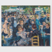 Renoir - Tanz in Le Moulin de la Galette Geschenkpapier (Flach)