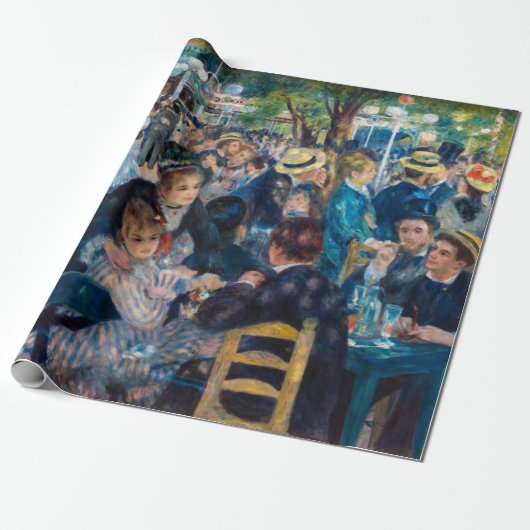 Renoir - Tanz in Le Moulin de la Galette Geschenkpapier (Ungerollt)