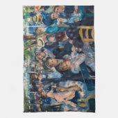 Renoir - Tanz in Le Moulin de la Galette Geschirrtuch (Vertikal)
