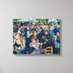 Renoir - Tanz in Le Moulin de la Galette Leinwanddruck