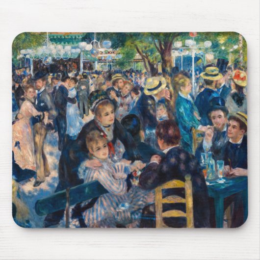 Renoir - Tanz in Le Moulin de la Galette Mousepad (Vorne)