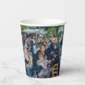 Renoir - Tanz in Le Moulin de la Galette Pappbecher (Rückseite)