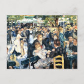 Renoir - Tanz in Le Moulin de la Galette Postkarte (Vorderseite)