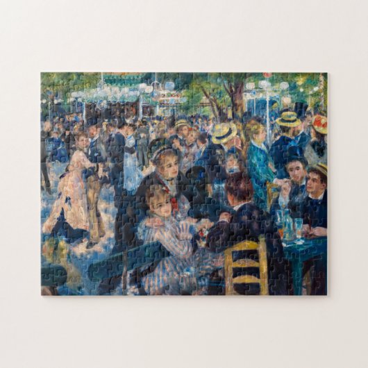 Renoir - Tanz in Le Moulin de la Galette Puzzle (Horizontal)