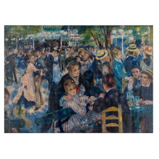 Renoir - Tanz in Le Moulin de la Galette Schneidebrett (Vorderseite)