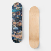 Renoir - Tanz in Le Moulin de la Galette Skateboard (Vorderseite)