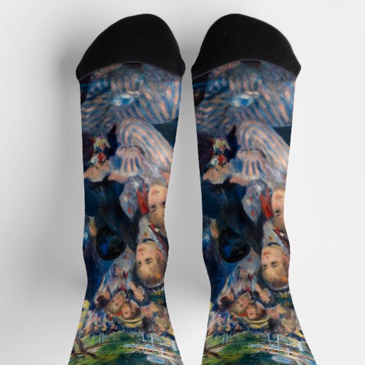 Renoir - Tanz in Le Moulin de la Galette Socken (Oben)