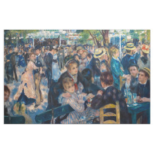 Renoir - Tanz in Le Moulin de la Galette Stoff