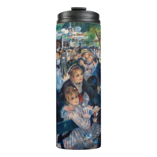 Renoir - Tanz in Le Moulin de la Galette Thermosbecher (Vorderseite)
