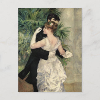 Renoir tanzen in der Stadt Kunstvoll und ganz Postkarte