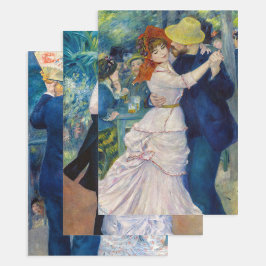 Renoir - Tanzserie: Bougival, City & Country Geschenkpapier Set