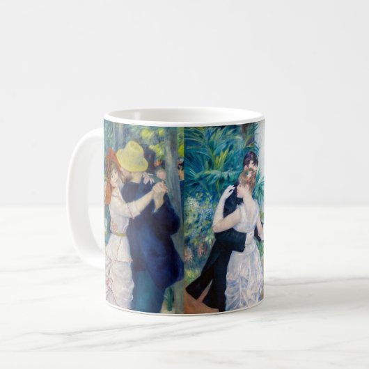 Renoir - Tanzserie: Bougival, City & Country Kaffeetasse (Vorderseite Links)