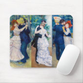 Renoir - Tanzserie: Bougival, City & Country Mousepad (Mit Mouse)