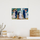 Renoir - Tanzserie: Bougival, City & Country Poster (Küche)