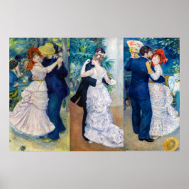 Renoir - Tanzserie: Bougival, City & Country Poster