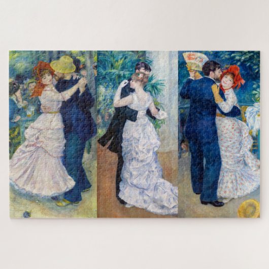 Renoir - Tanzserie: Bougival, City & Country Puzzle (Horizontal)