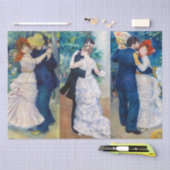 Renoir - Tanzserie: Bougival, City & Country Seidenpapier (Handwerk)