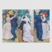 Renoir - Tanzserie: Bougival, City & Country Seidenpapier (Vorderseite)