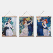 Renoir - Tanzserie: Bougival, City & Country Wandteppich Mit Holzrahmen (Dreifach)
